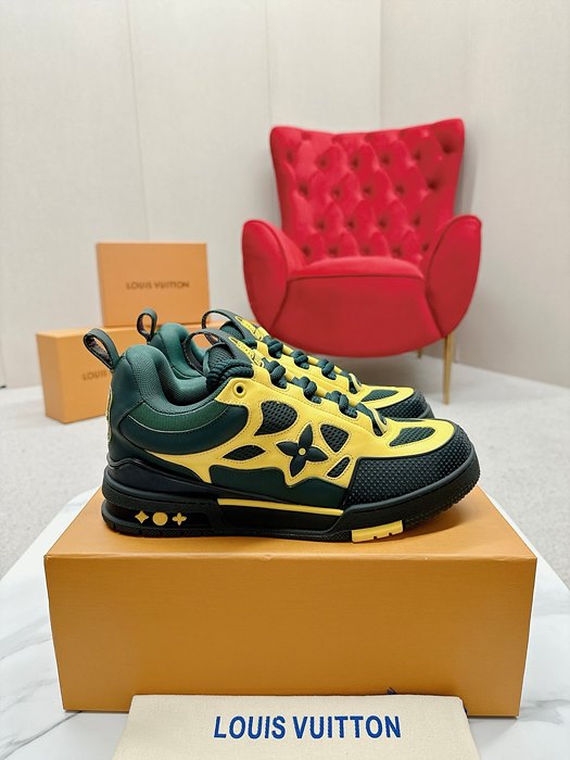 lv 스케이트 스니커즈