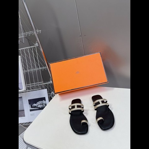 herm*s 조지아 슬리퍼