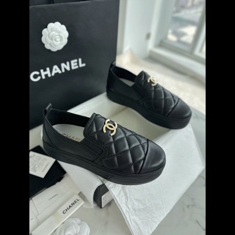 chan*l 퀼팅 슬립 온