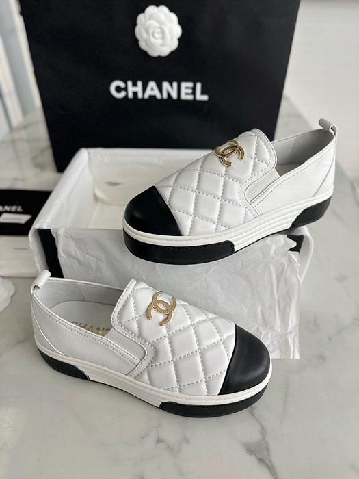 chan*l 퀼팅 슬립 온