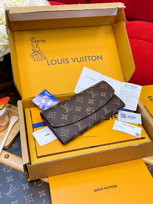 에밀리 장지갑  m60697 (내부 버건디)