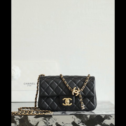 25b cc로고 미니 플랩백 as5759