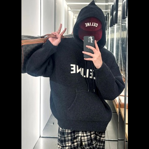 celin* 풀오버 후드 (공용) [정품급]