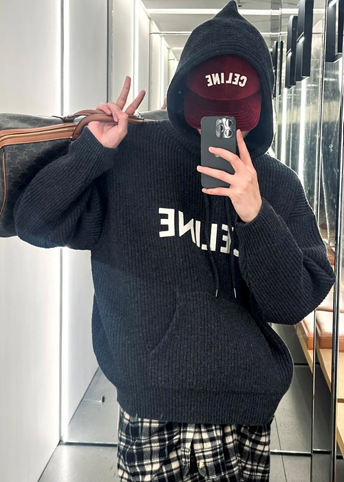 celin* 풀오버 후드 (공용) [정품급]