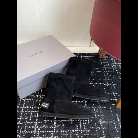 balenciag* 알레스카 소프트 앵클 부츠