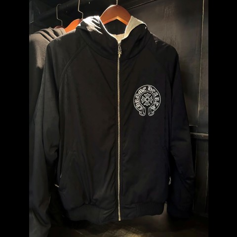 chrome heart* 리버시블 후드집업 (공용)