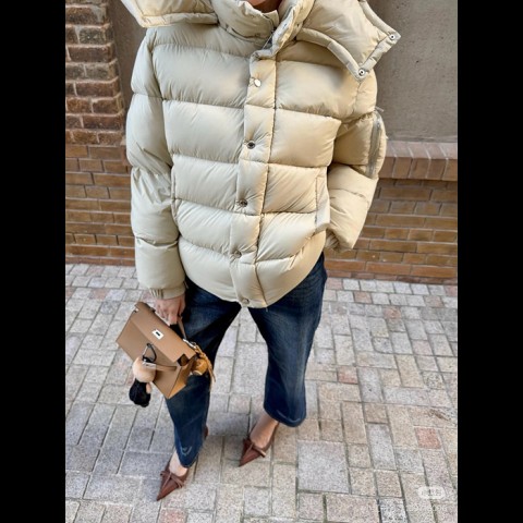 prad* 25FW 지퍼 포켓 다운 재킷 (공용)