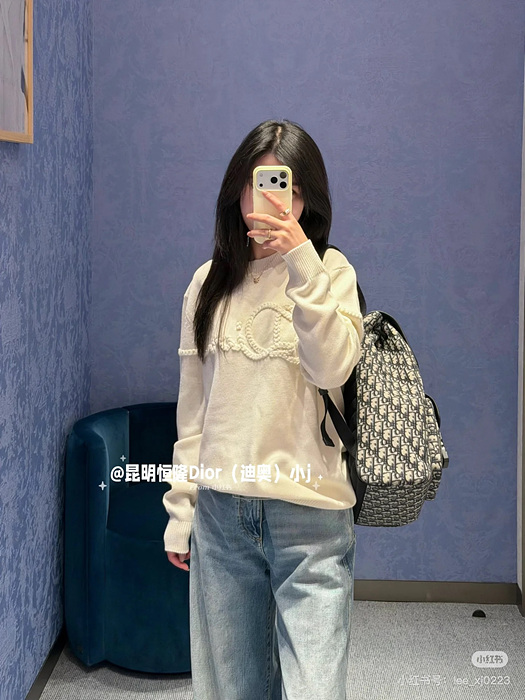 di*r 리본 스웨터