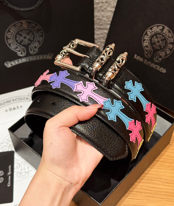 chrome heart* 롤러 벨트 3.8cm